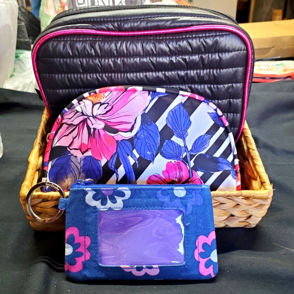 3 pc Cosmetic Bags